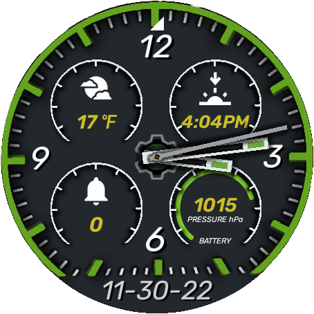 1smart-A Watch Face