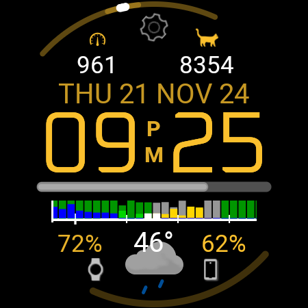 1Smart WFF Watch Face